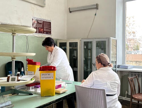 Opening of a new Hepatitis C service in Yerevan Opening of a new Hepatitis C service in Yerevan